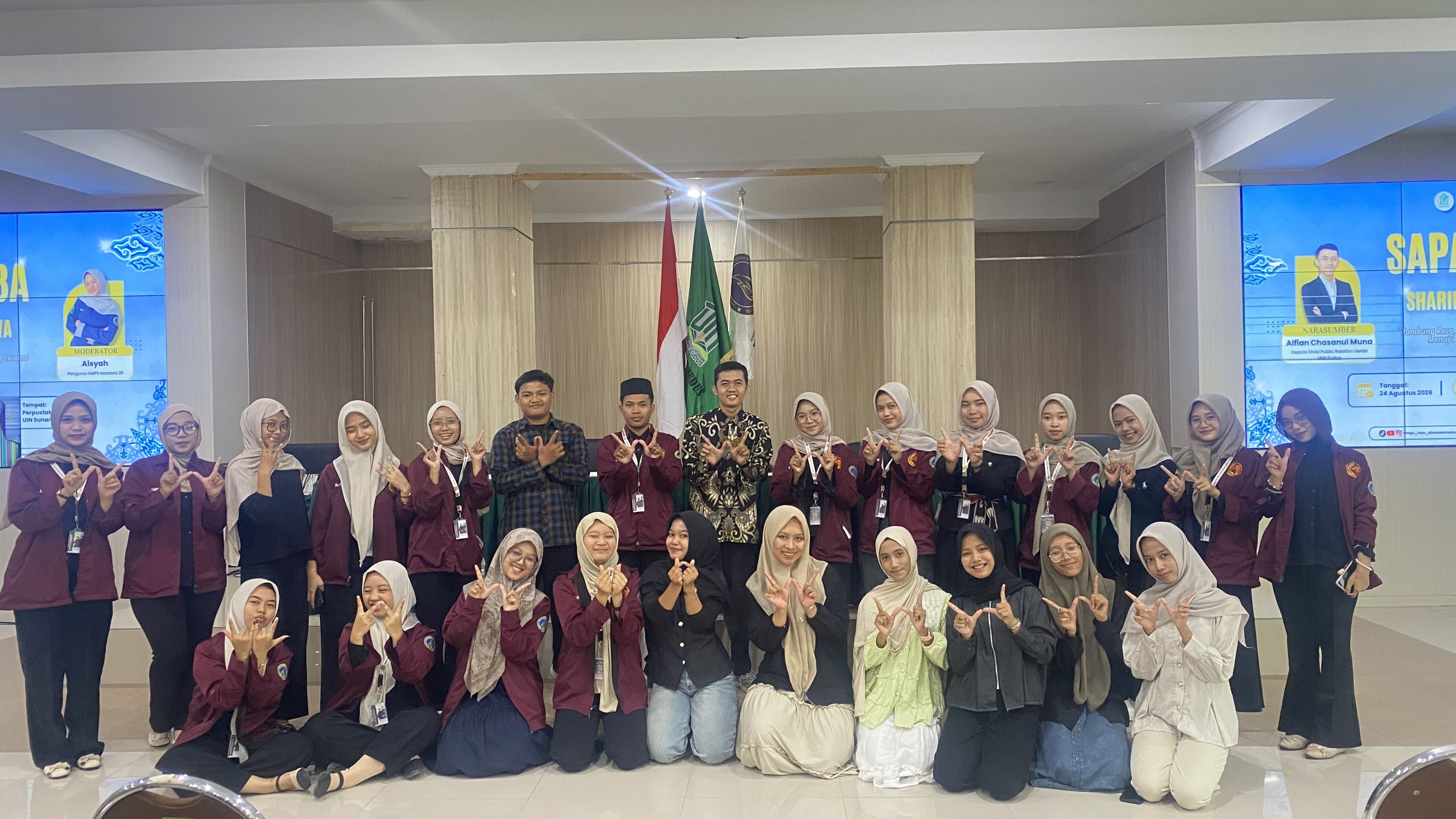 Berbagi Cerita dan Peluang Beasiswa Bersama MZW UIN Sunan Kudus